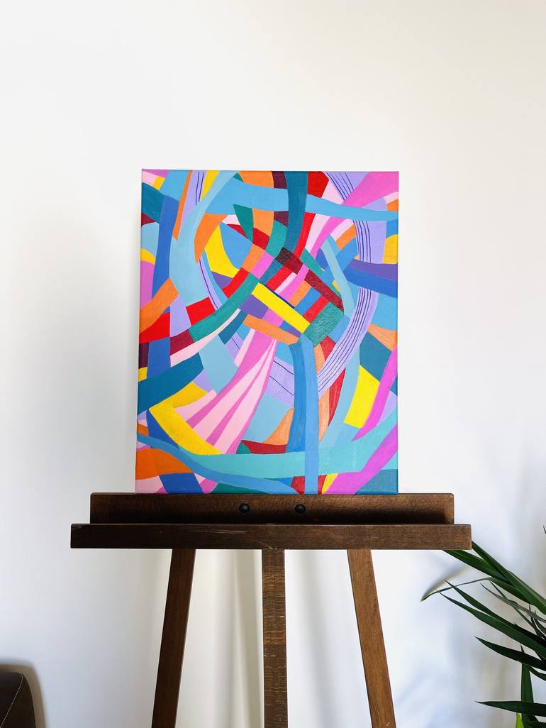 Original Abstract Painting by Nan Zhao