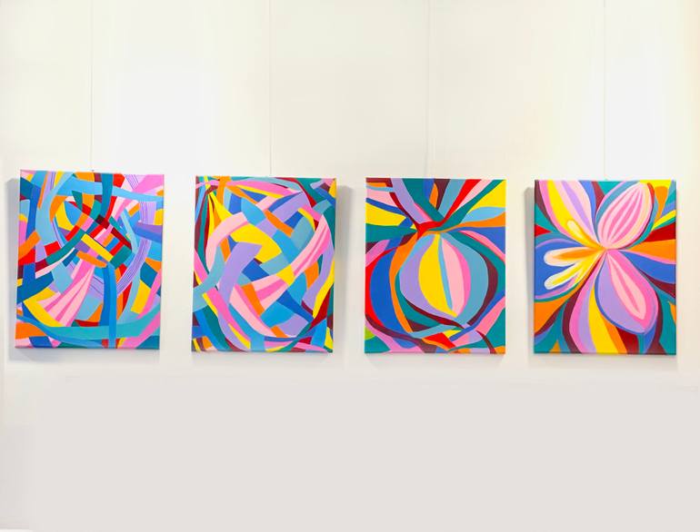 Original Contemporary Abstract Painting by Nan Zhao