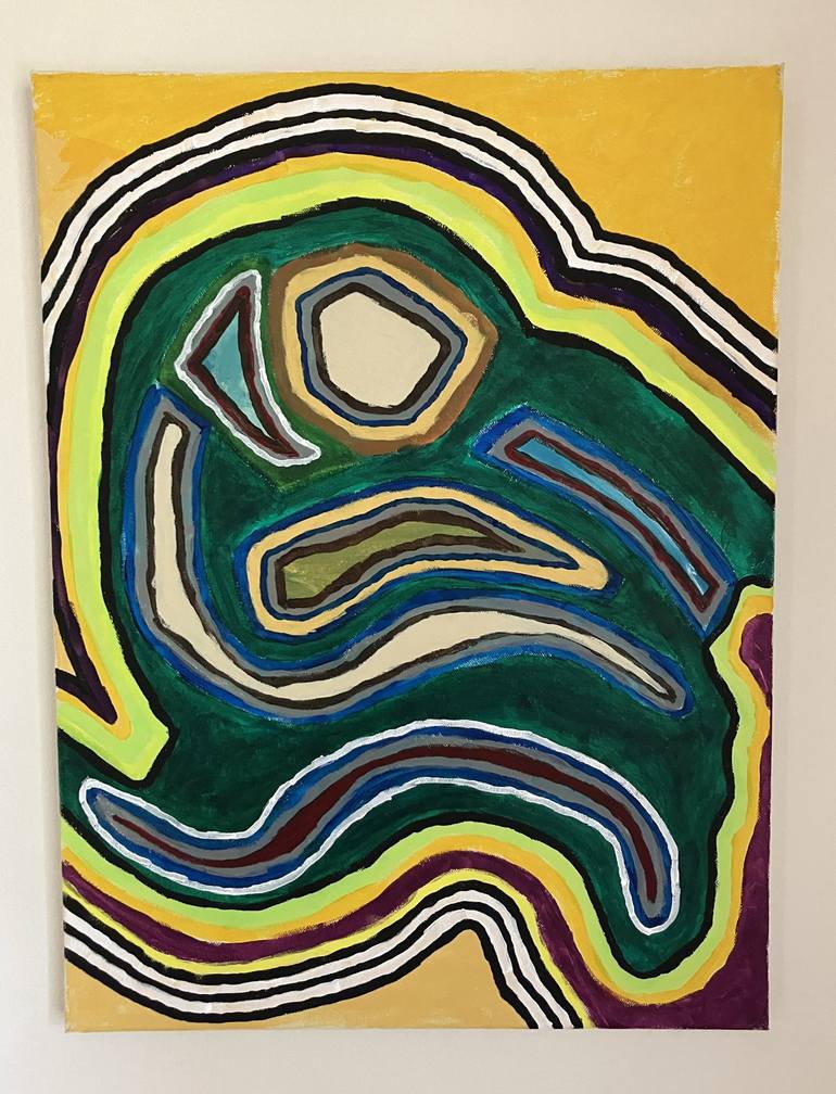 Original Abstract Painting by Christopher Joseph