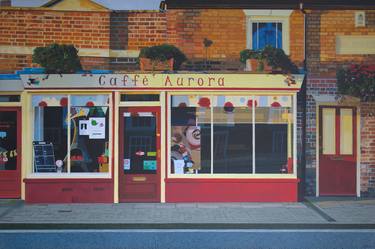 Original Photorealism Architecture Paintings by Kev Oldham