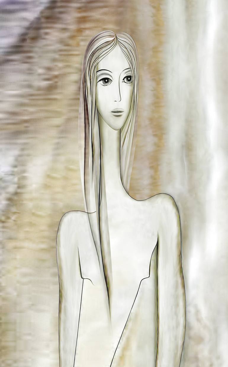 Original Contemporary Abstract Digital by Tom Sky