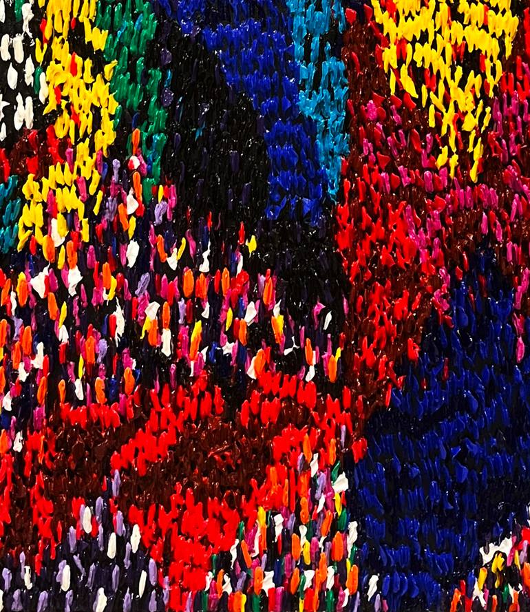 Original Abstract Painting by Tom Sky