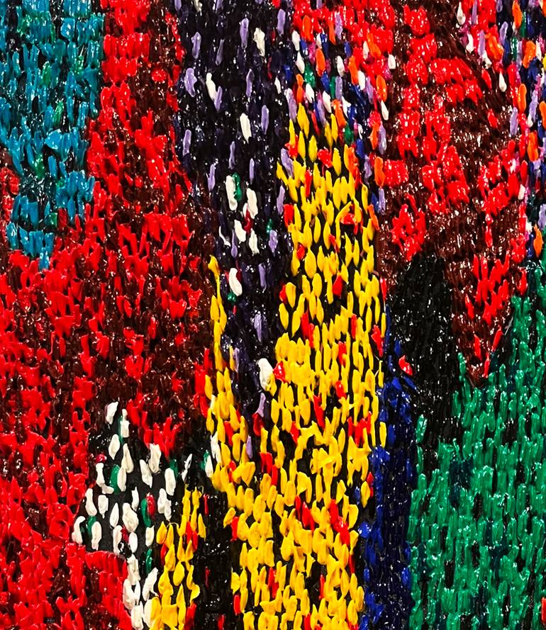 Original Abstract Painting by Tom Sky