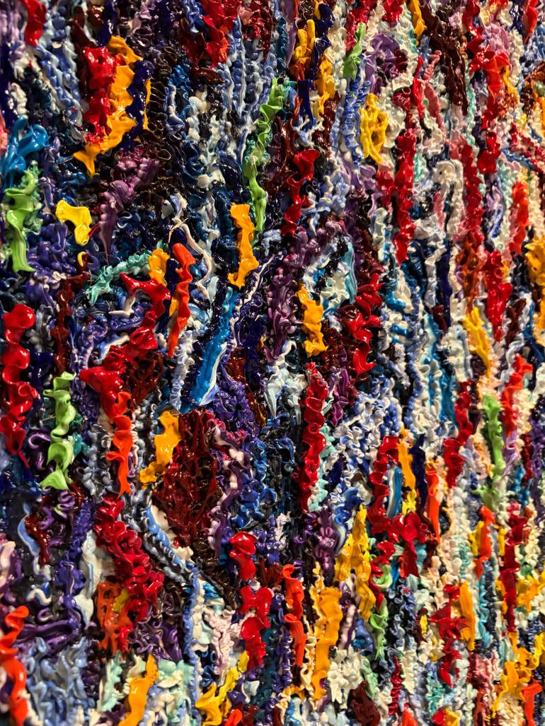 Original Abstract Painting by Tom Sky