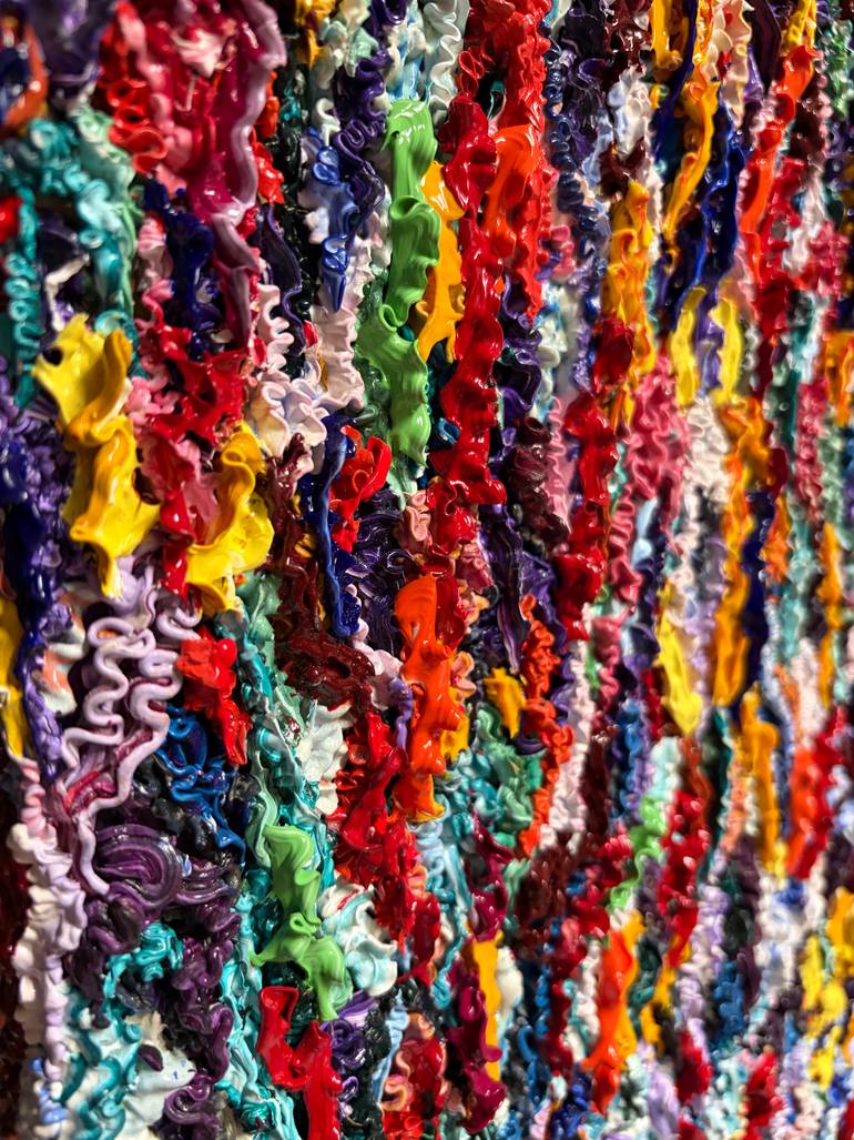 Original Abstract Painting by Tom Sky