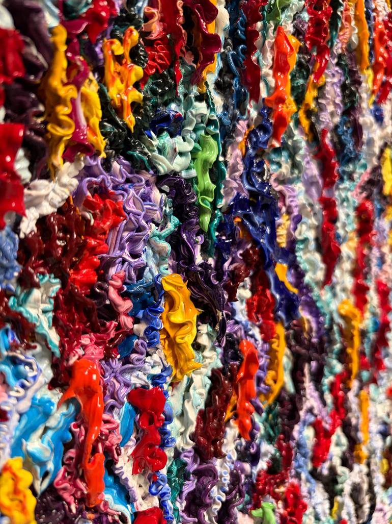 Original Abstract Painting by Tom Sky