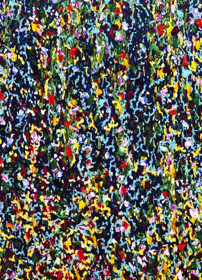 Original Contemporary Abstract Painting by Tom Sky