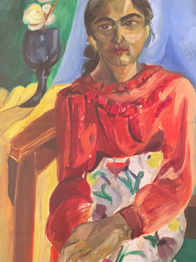 Original Expressionism Body Painting by Mahnaz Azarafrooz