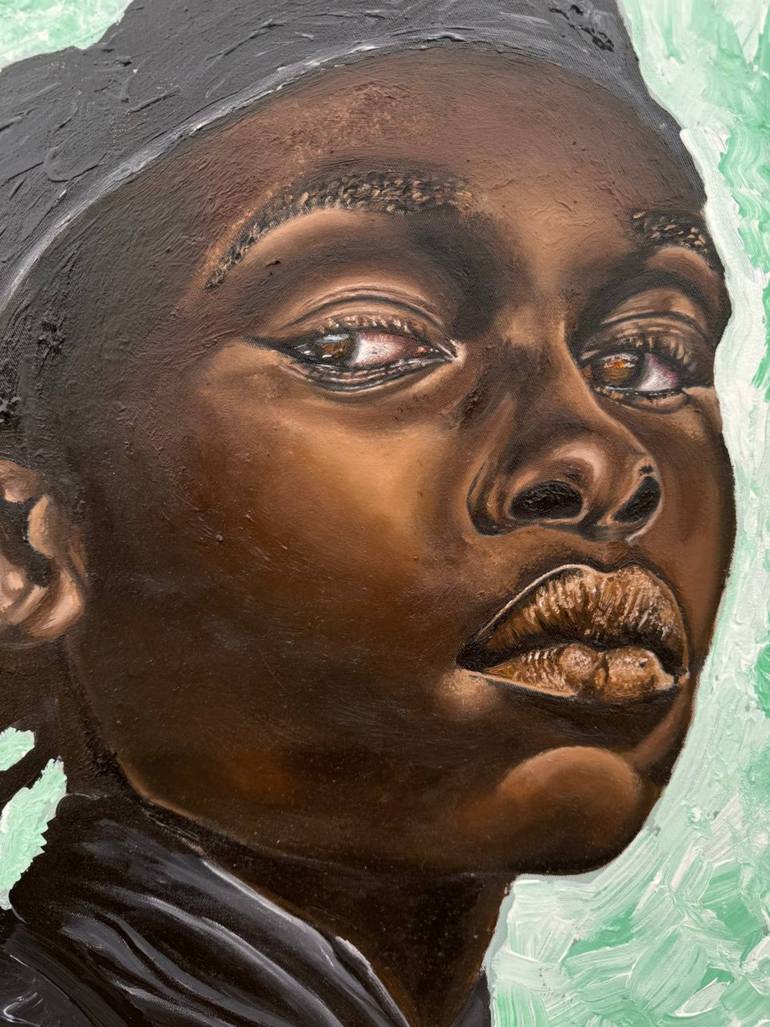 Original Figurative Men Painting by Olaosun Oluwapelumi