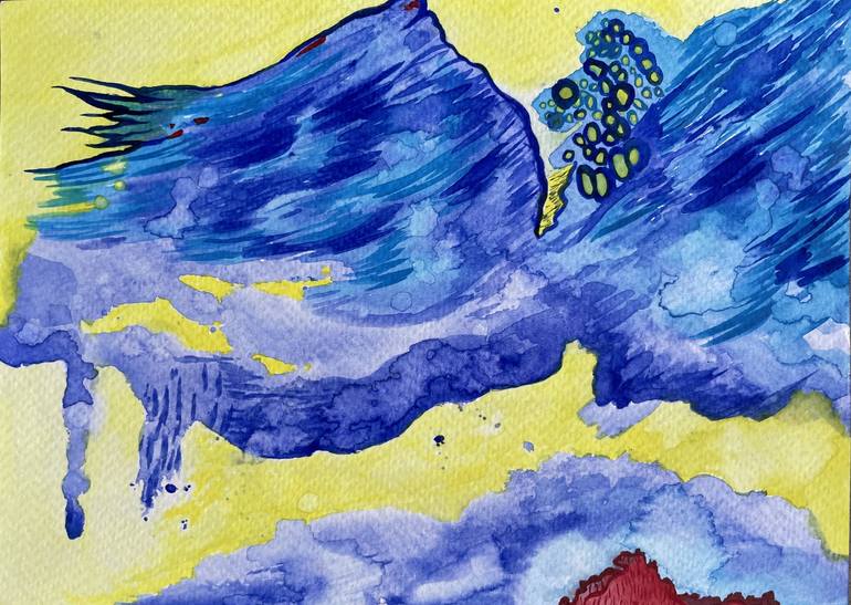 Print of Abstract Expressionism Abstract Paintings by Lya Helia