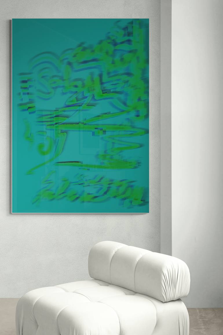 Original Digital Art Abstract Digital by Lya Helia