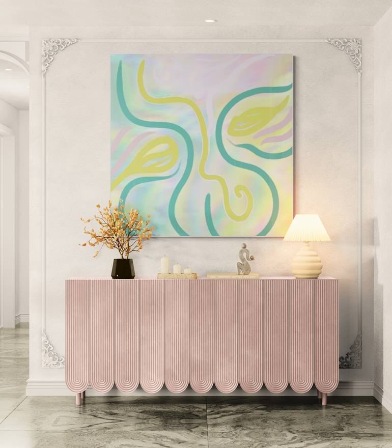 Original Digital Art Abstract Digital by Lya Helia
