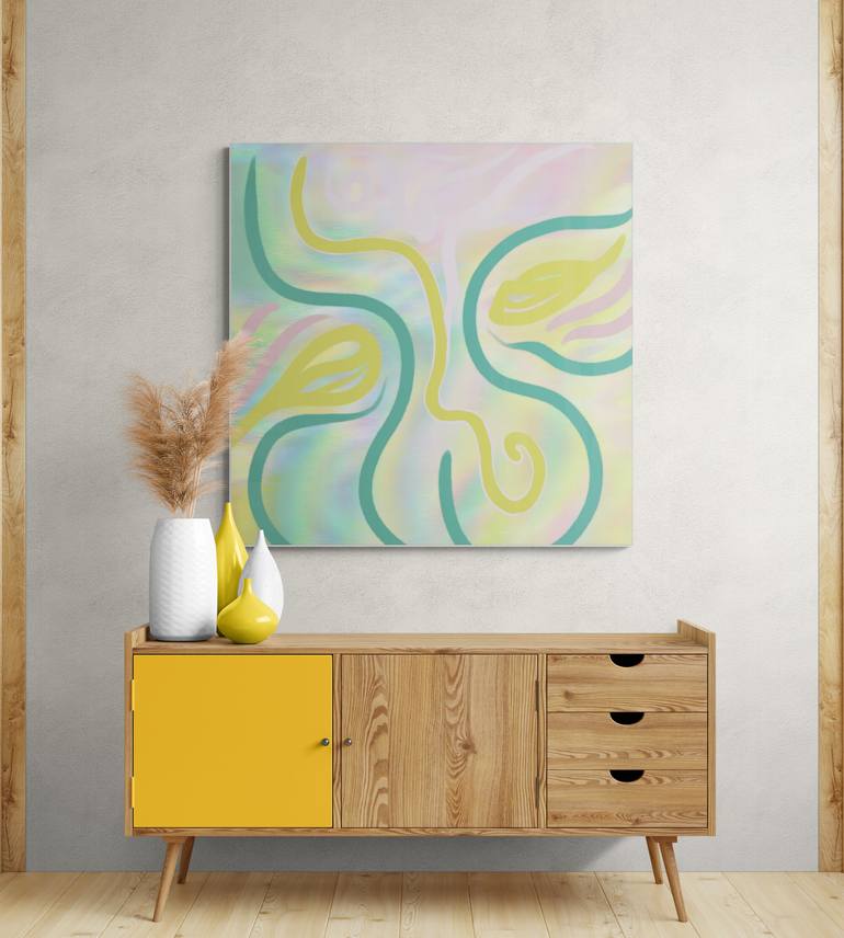Original Digital Art Abstract Digital by Lya Helia