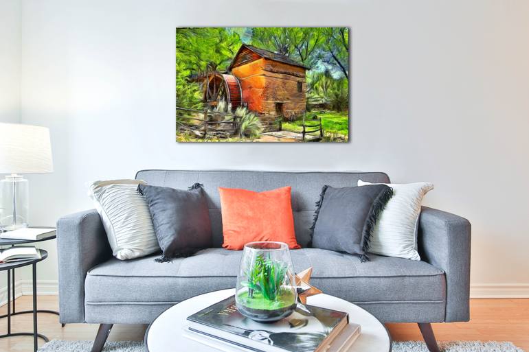 Original Art Nouveau Rural Life Painting by Scott West