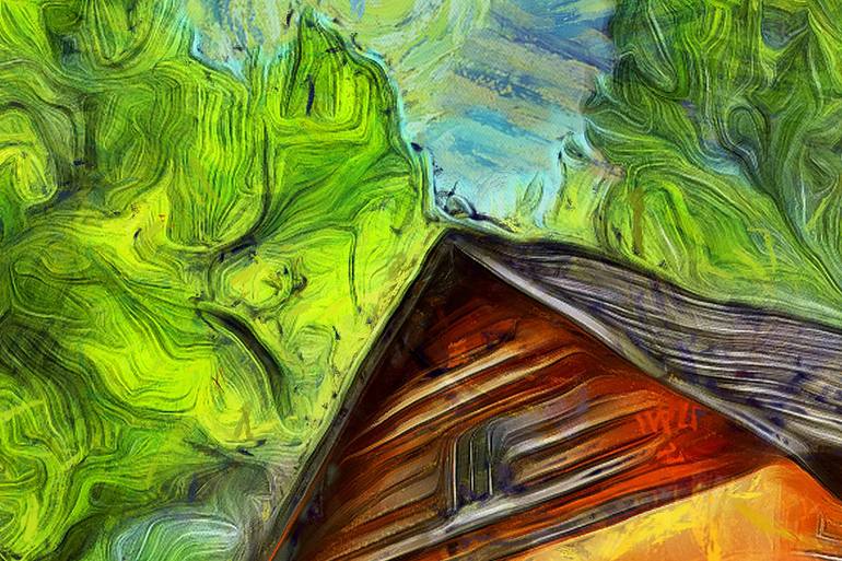 Original Art Nouveau Rural Life Painting by Scott West