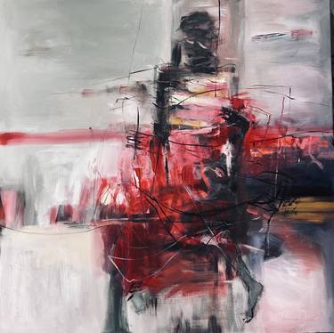 Original Abstract Expressionism Abstract Paintings by Mariana Papara
