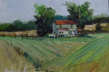 Print of Fine Art Rural life Paintings by Ernest Zhang