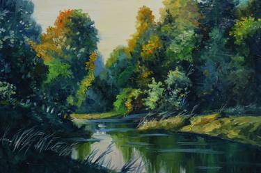 Print of Fine Art Water Paintings by Ernest Zhang