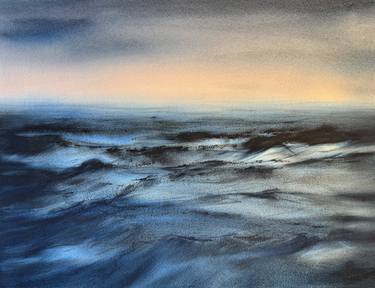 Original Expressionism Seascape Paintings by Katja Vollmer