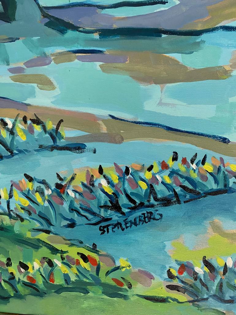 Original Contemporary Landscape Painting by Jacques Sterenberg