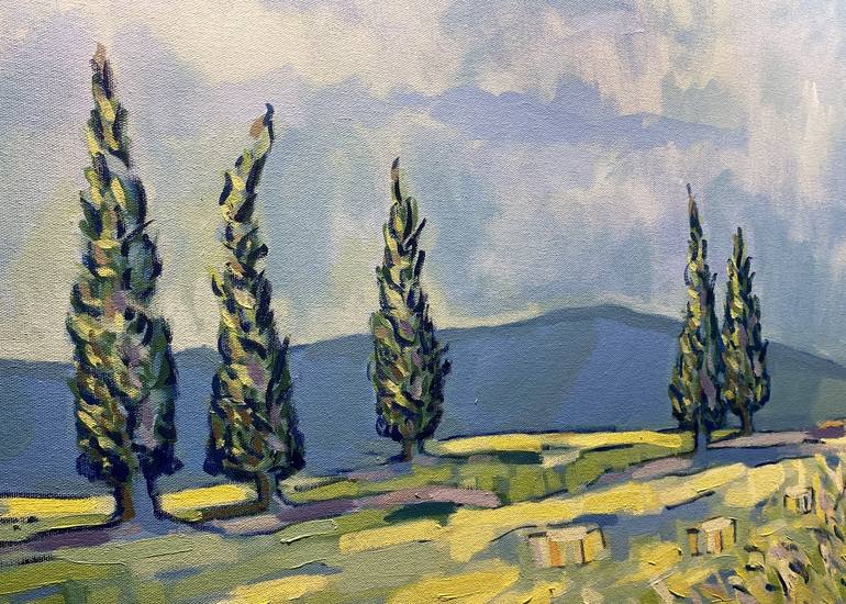 Original Contemporary Landscape Painting by jacques sterenberg