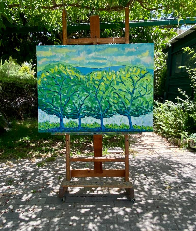 Original Contemporary Landscape Painting by Jacques Sterenberg