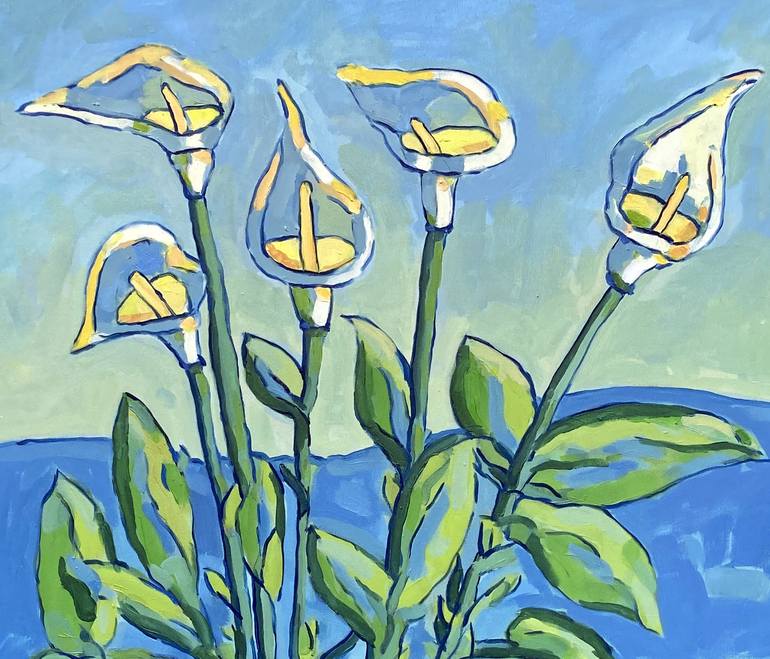 Original Contemporary Landscape Painting by Jacques Sterenberg