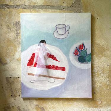 Original Contemporary Food & Drink Paintings by Teuta Pashnjari