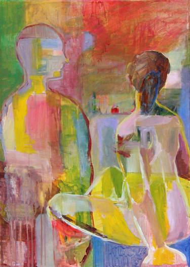 Print of Expressionism People Paintings by Irena Dimovska