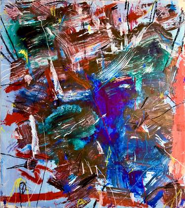 Original Abstract Paintings by Francesco Moscolo Andreotti