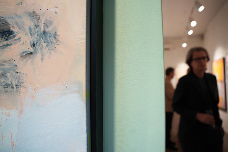Original Abstract Painting by Francesco Moscolo Andreotti
