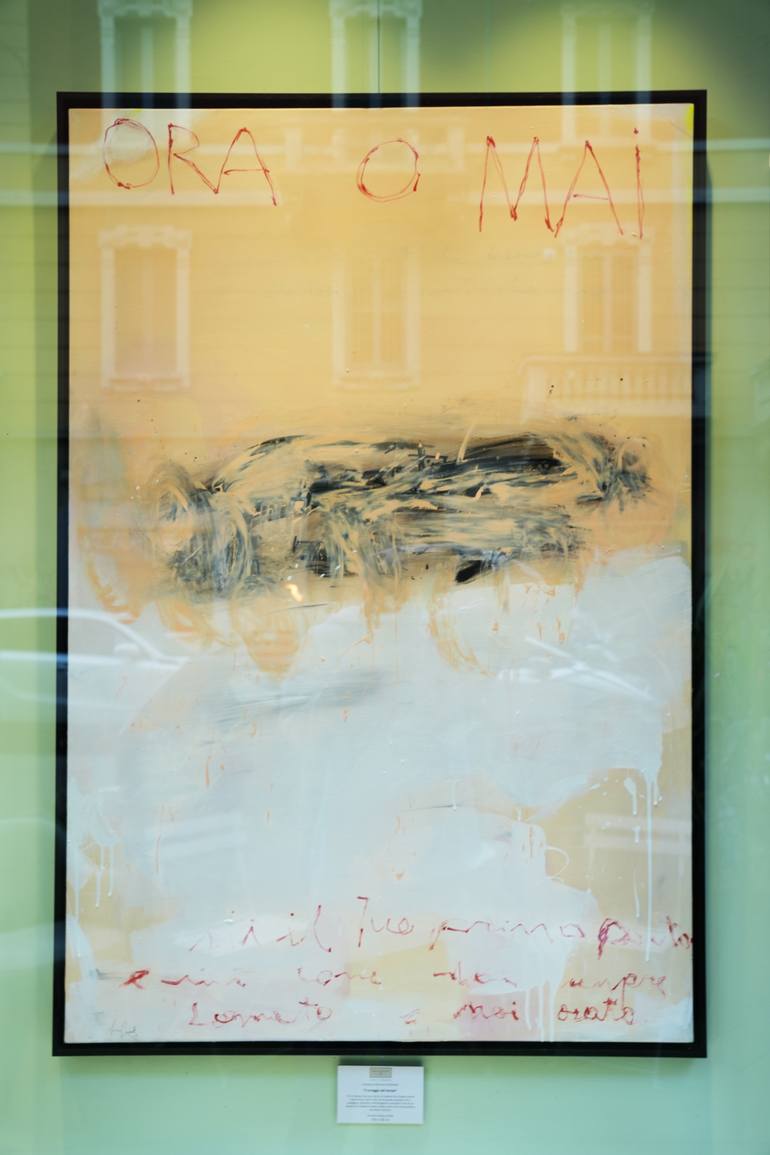 Original Abstract Painting by Francesco Moscolo Andreotti