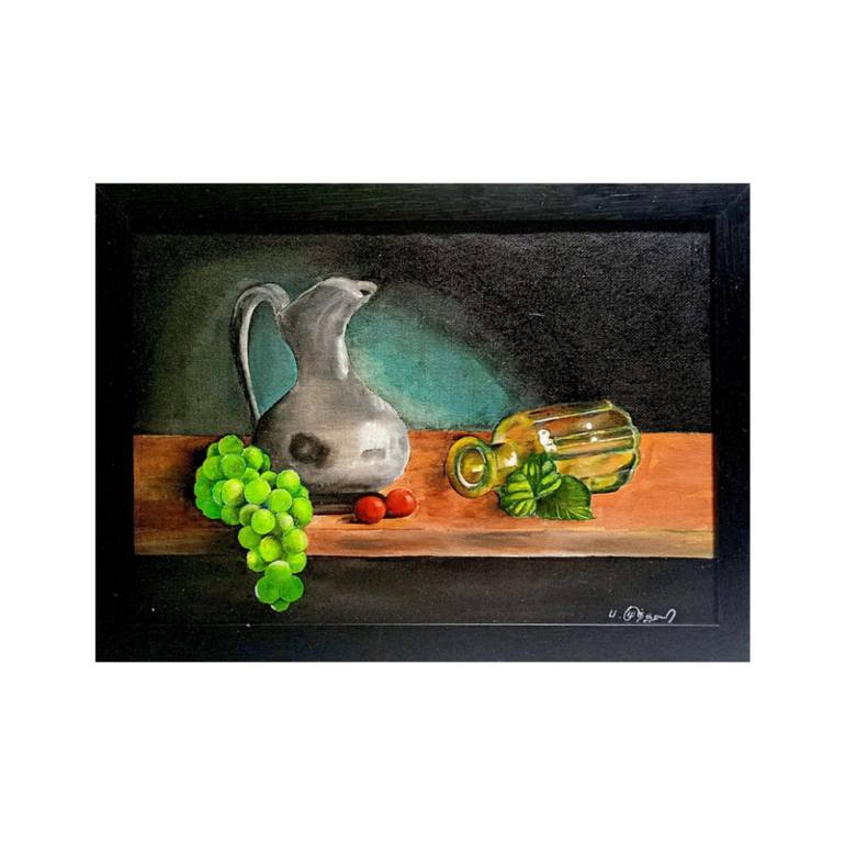 Original Realism Still Life Painting by Mag Paintings