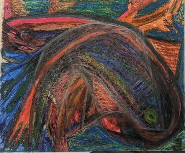 Original Abstract Expressionism Animal Drawings by Chad Corbett