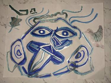 Original Abstract Graffiti Drawings by Chad Corbett