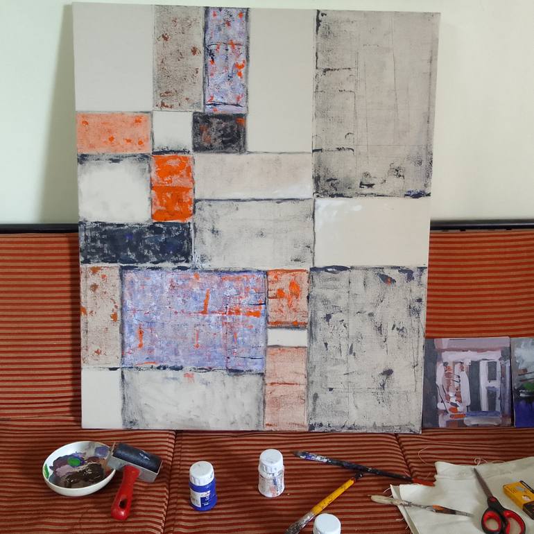 Original Abstract Painting by Cumin Studio