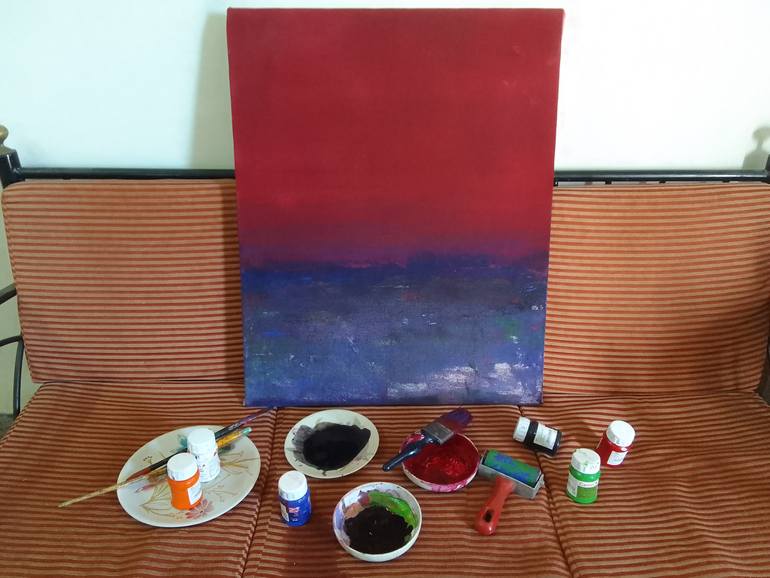 Original Abstract Painting by Arttake Studio