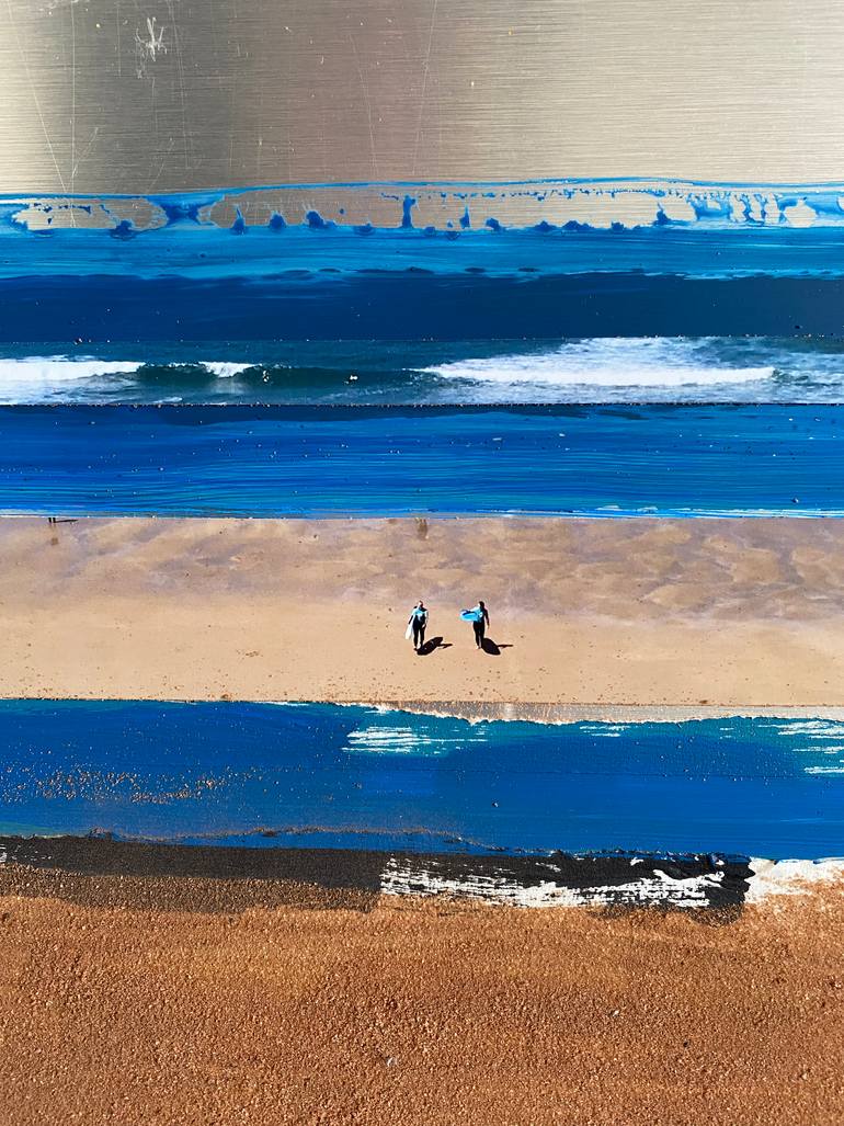 Original Contemporary Abstract Painting by Kirstin Bauer