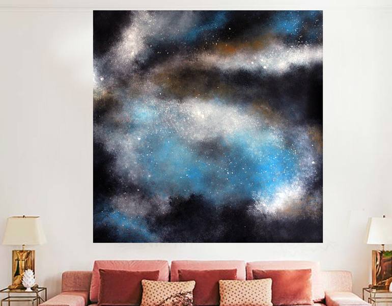 Original Abstract Painting by Lara Rubí