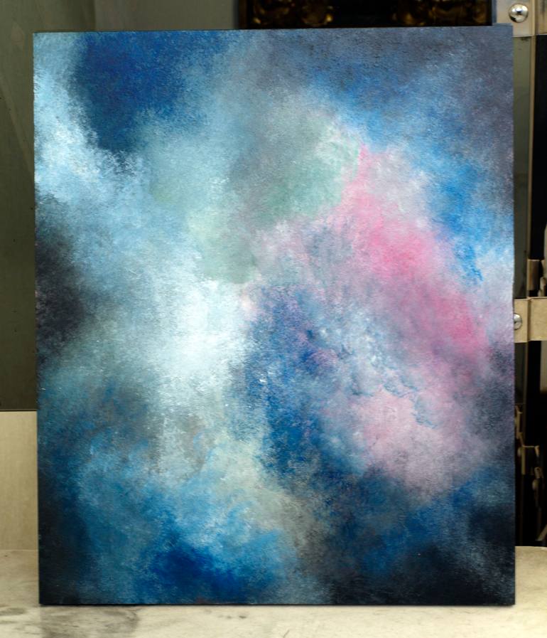 Original Abstract Expressionism Abstract Painting by Lara Rubi
