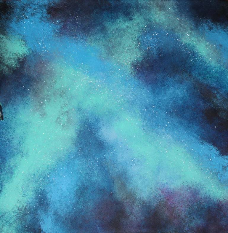 Original Abstract Expressionism Abstract Painting by Lara Rubi