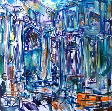 Original Fine Art Architecture Paintings by Natasha Chilingirova