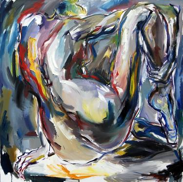 Original Expressionism Nude Paintings by Natasha Chilingirova