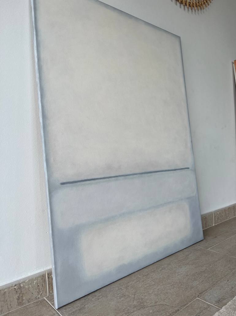 Original Minimalism Abstract Painting by Victoria Mulina