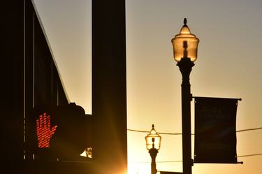 Morning light in a small town thumb