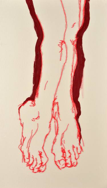 Print of Figurative Body Mixed Media by Judit Bodrogi