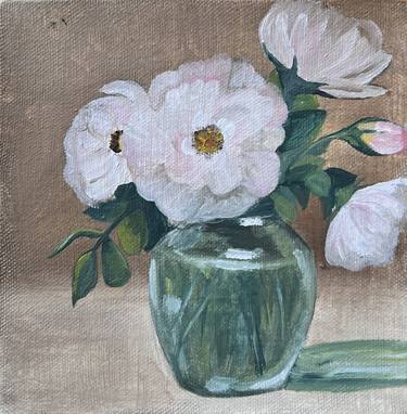 Original Impressionism Floral Paintings by Shanzah Aslam