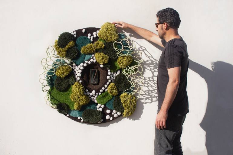 Original Abstract Botanic Sculpture by Estudio Ohxoja