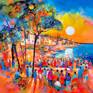 Collection "Embracing the Sun: A Tapestry of Joy and Unity on the Shores of Ibiza"