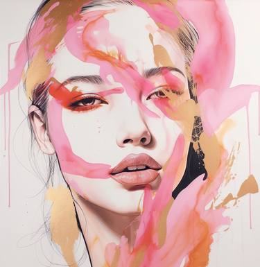 Original Abstract Women Digital by Patrick Tsang